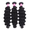 Sunber Hair Brazilian Loose Deep Wave 3 Bundles Hair with 4*4 Lace Closure Deals - 16 18 20+16