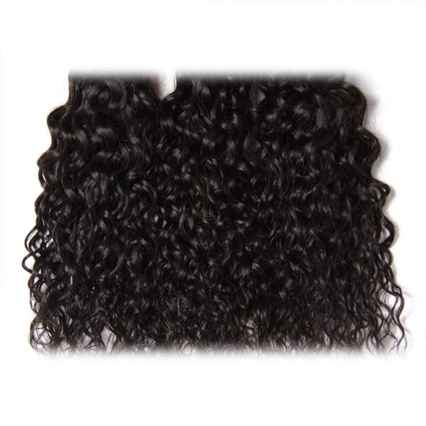 Sunber Hair Brazilian Water Wave Hair 4 Bundles, 100% Virgin Human Hair Weave - 18 20 22 24inch