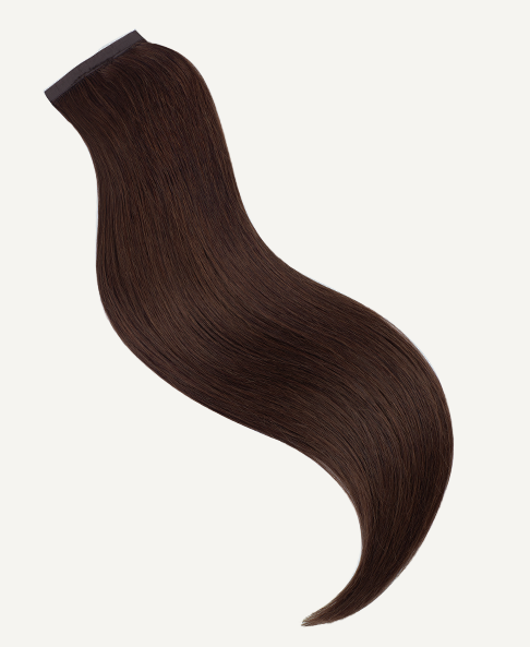 ponytail - #4 medium brown. - 14 inches