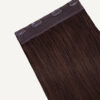 clip-in volumizer #4 medium brown. - 14" / 1 x Extra-large weft