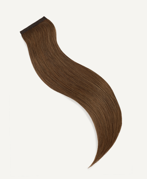 ponytail - #6 light brown. - 20 inches