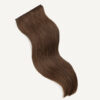 clip-in volumizer #6 light brown. - 14" / 1 x Extra-large weft