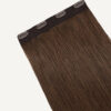 clip-in volumizer #6 light brown. - 14" / 1 x Extra-large weft