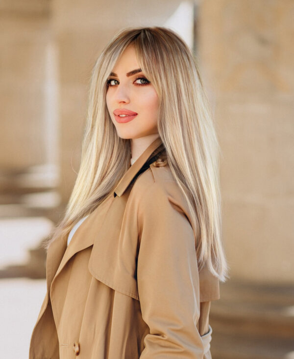 tape-in hair extensions #6r12 dirty blonde rootmelt. - 20"/50g / Invisible