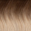 tape-in hair extensions #6r12 dirty blonde rootmelt. - 20"/50g / Invisible
