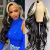 613/1B Highlight Color Wig Body Wave 4x4/13x4/13x6 Lace Front Wig Human Hair Wig - 4x4 Lace / NO / 22inch