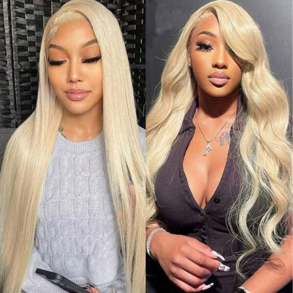 Sunber 613 Blonde Full Lace Color Wig Pre Plucked Straight Virgin Human Hair Wig 180% Density - 20 / Full Lace-180%