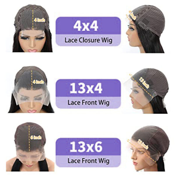 #33 Reddish Brown Wig Body Wave Wig HD Lace Front Wigs 180% Density Human Hair Wigs - 13x6 Lace / NO / 26inch