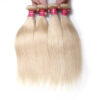 Sunber Hair Blonde 613 Hair Weave 4 Bundles Straight Hair Virgin Human Hair Weft - 16 16 16 16