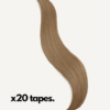 tape-in hair extensions #10 ash blonde. - 14"/50g / Regular