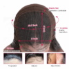 Sunber 5*5 Glueless HD Lace Closure Wig Deep Wave Human Hair Wigs - 16 / 200%