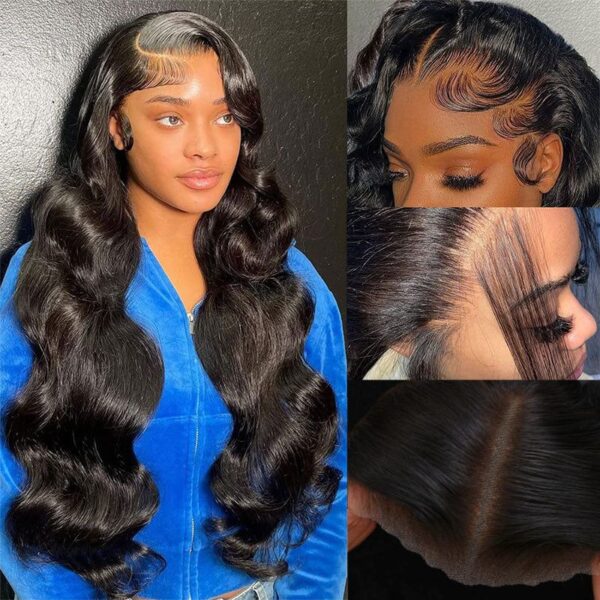 Extra 70% OFF | Sunber Deep Parting 7×5 Bye Bye Knots Pre-Cut Lace Body Wave Wig Human Hair - 22 / 13*6 Pre Everything