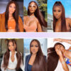Pre-Cut Lace Wear Go Glueless Wig Dark Brown Pure Color Straight Breathable - 4x4 Lace / 180% Density / 26 inch