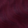 clip-in hair extensions #99J cherry red. - 16" / Classic