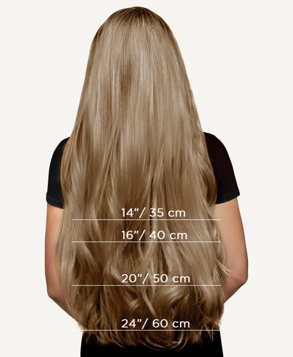 tape-in hair extensions #10 ash blonde. - 14"/50g / Regular