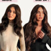 clip-in hair extensions #4 medium brown. - 16" / Extra Volume