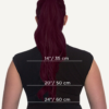 ponytail - #99J cherry red. - 14 inches