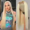 613 Blonde Straight Wig 180% Density Wig 360 Transparent Lace Front Wigs - 360 Lace / 150% / 26inch