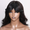 Sunber Clip in Bangs Human Hair Wispy Bangs Clip in Hair Extensions - 8