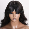Sunber Clip in Bangs Human Hair Wispy Bangs Clip in Hair Extensions - 8