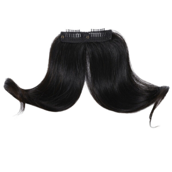 Sunber Clip in Bangs Human Hair Wispy Bangs Clip in Hair Extensions - 8