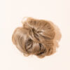 vegan fiber messy bun - ash blonde.