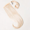 vegan fiber flipped ends ponytail - platinum blonde 17".