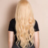 front lace human wig - 24" honey blonde.