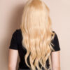 front lace human wig - 20" honey blonde.