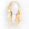 front lace human wig - 14" bombshell blonde.