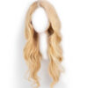 front lace human wig - 20" honey blonde.