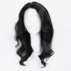 front lace human wig - 14" natural black.