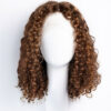 Curly Human Wig - 12” Caramel Balayage.