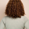 Curly Human Wig - 12” Caramel Balayage.