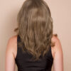 front lace human wig - 14" ash blonde.