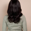 front lace human wig - 14" natural black.