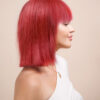 bob wig with fringe - 10" copper.