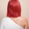 bob wig with fringe - 10" copper.