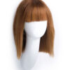 bob wig with fringe - 10" light brown.