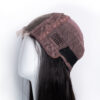 long layers human wig - 18" jet black.