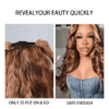 Pre-Cut Lace Wear Go Glueless Wig Dark Brown Pure Color Straight Breathable - 4x4 Lace / 180% Density / 26 inch
