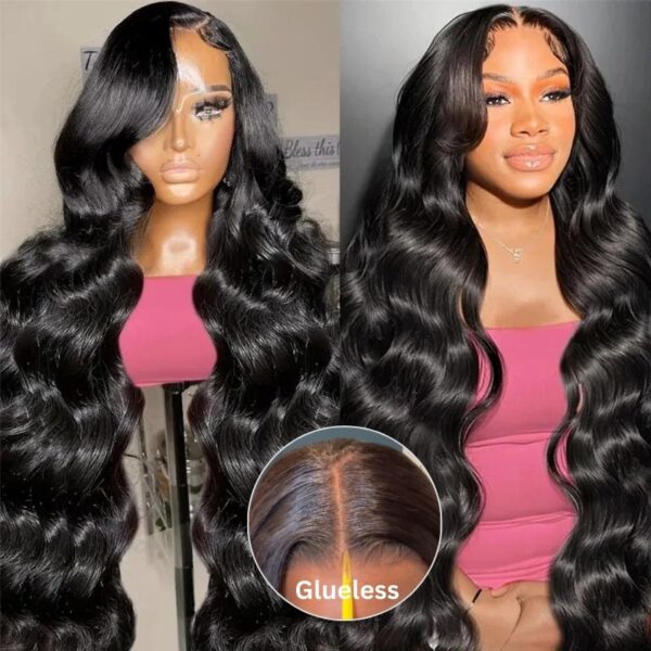Extra 70% OFF | Sunber Deep Parting 7×5 Bye Bye Knots Pre-Cut Lace Body Wave Wig Human Hair - 22 / 13*6 Pre Everything
