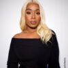 front lace human wig - 14" bombshell blonde.