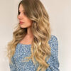 clip-in hair extensions #7r14 teddy blonde balayage. - 14" / Classic