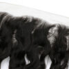 Sunber Hair Peruvian Virgin Natural Wave Hair 3 Bundles with Lace Frontal, 100% Human Virgin Hair - 12 12 12+12 / 13*4 Lace Frontal