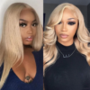 Extra 70% Off Sunber Layered Cut Dusty Blonde Body Wave Pre-Everything 13X4 Frontal Human Hair Wigs - 22