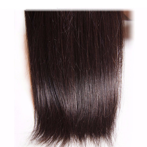 Brazilian Straight Hair 4 Bundles with 13*4 Lace Frontal, 8A Grade Sunber Virgin Hair - 10 10 12 12+10 / 13*4 Lace Frontal