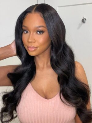 Body Wave Glueless Wig 4x4/13x4 Pre Cut Lace Wig 180% Density Wear and Go Wig - 13x4 Lace / 180% / 28inch
