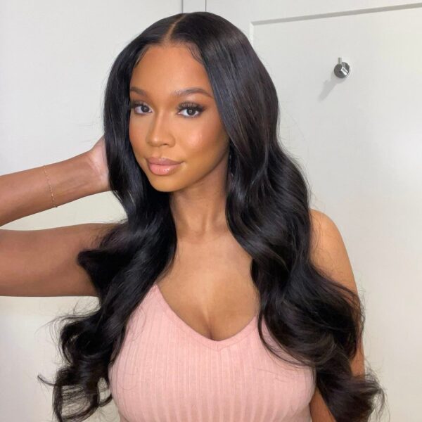 Body Wave Glueless Wig 4x4/13x4 Pre Cut Lace Wig 180% Density Wear and Go Wig - 5x5 Lace / 210% / 14inch