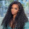 Natural Color Curly Wig 4x4/13x4/13x6 Transparent Pre Cut Lace Wigs 180% Density - 13x4 Lace / No / 22inch